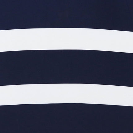 91" Dark Blue Polyester Octagonal Tilt Market Patio Umbrella