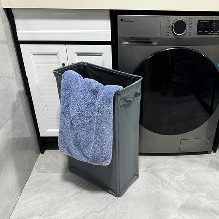 Laundry Basket Household Foldable Dirty Clothes Basket Bathroom With Baseboard