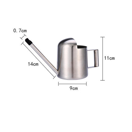Stainless Steel Long Nozzle Watering Kettle Small