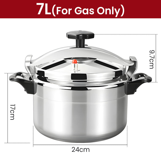 Aluminum Pressure Cooker Multifunctional And Versatile Cooking Pressure Cooker