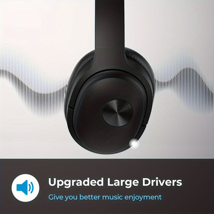 Hybrid Active Noise Cancelling Headphones Wireless Headphones