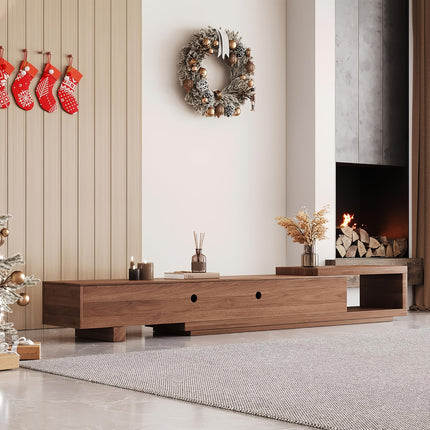 Luck Live 78.54-inch Retractable Storage TV Cabinet
