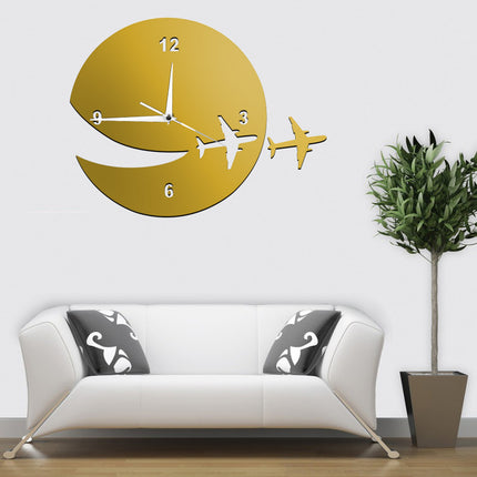 Acrylic crystal wall clock