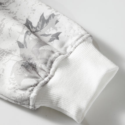 Light Grey Light Woodland Camo Classic Hoodie and Sweatpants Set