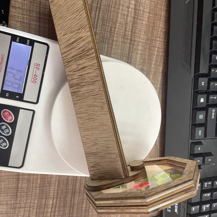 Wooden DIY Rotating Kaleidoscope Kit Outdoor Kids Toys