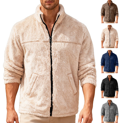 Leisure Sports Loose Zip Bejirog Stand-up Collar Jacket