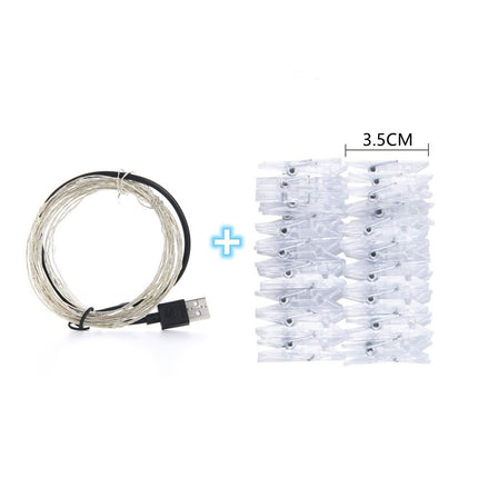 Christmas Bedroom Decoration Usb String Lights