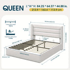 Channel-Velvet-White / Queen