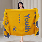 Dog Yellow / 140X70CM