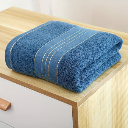 1 Cotton Bath Towel - Soft and Highly Absorbent, Lightweight and Portable, Suitable Travel