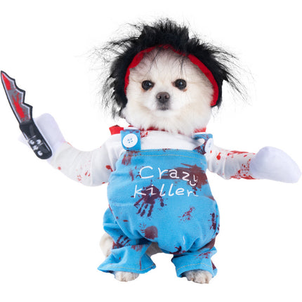 Halloween Dog Clothes Funny Transformation Creative Pet Clothing