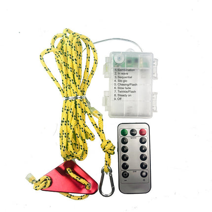 Canopy Tent Camping Decoration Luminous Wind Rope