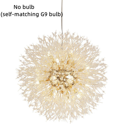 Dandelion Crystal Chandelier Restaurant Bedroom Clothing Shop Lighting