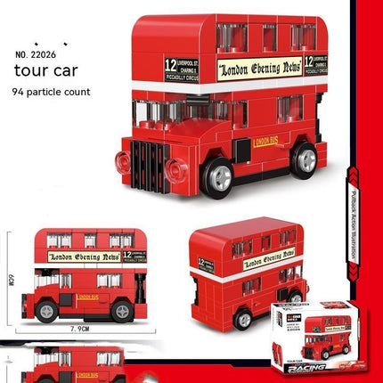 Building Block City Recycling Car Assembly Toy