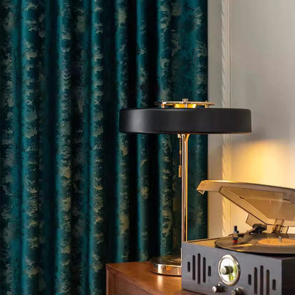 High-end Living Room Curtains In A European-style Minimalist And Modern Design Made From Thick Velvet Fabric
