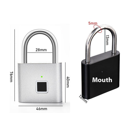 Electric Home Technology Intelligent Waterproof Fingerprint Padlock