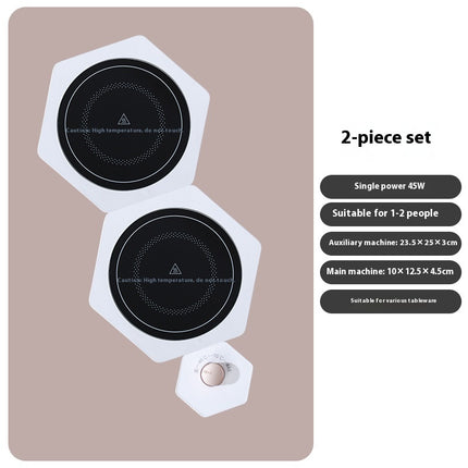 Household Splicing Food Insulation Board Knob Two Thermostats