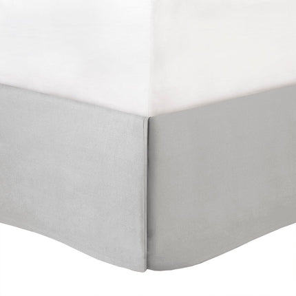 Set of Seven Gray Full Ring Stitch Polyester Sham And Comforter