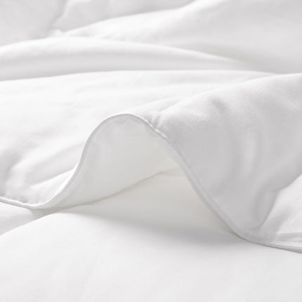 White Ring Stitch Sham And Comforter