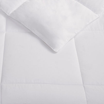 White Ring Stitch Sham And Comforter