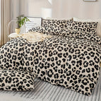 Leopard-Coffee / 200cm*200cm