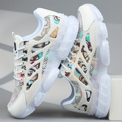 Men's Sports Shoes, Low-Top Casual Lace-Up Sneakers, Comfortable Footwear