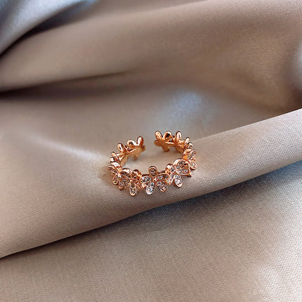 Personalized Instagram-style Flower Ring For The Index Finger