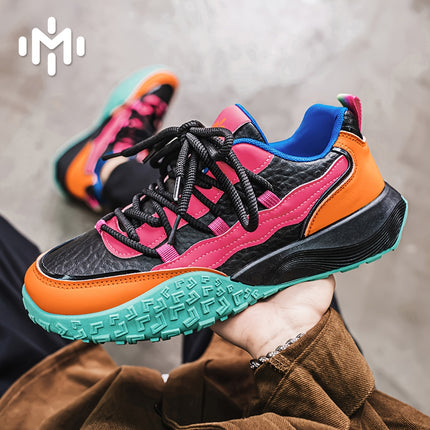 Men's Sports Shoes Four Seasons Can Wear New Breathable Soft Sole Non-slip Fashion Casual Shoes Men's