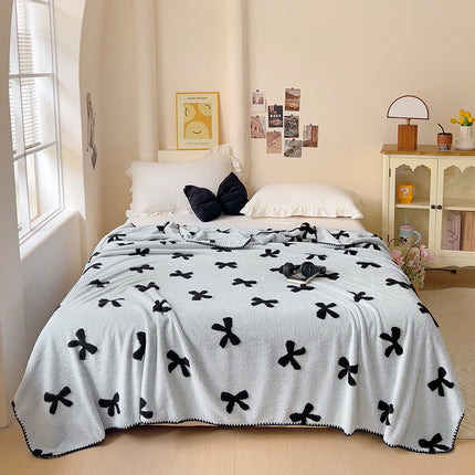 Thick Coral Fleece Blanket Office Nap Single