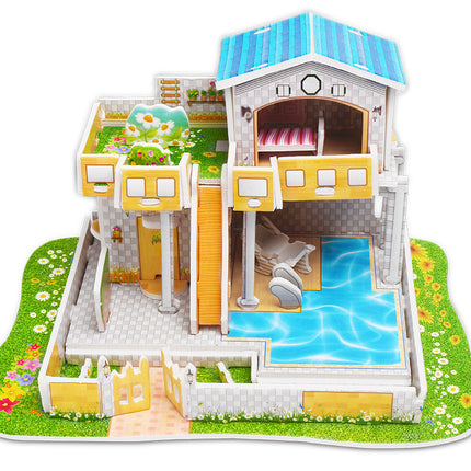 Three-dimensional Puzzle Paper Children's Educational
