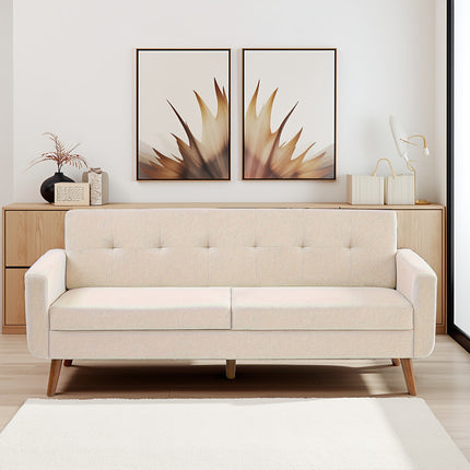 Modern Loveseat, Button Tufted Accent Sofa, Small Couch, A Top Choice for Christmas Gifts for Living Room