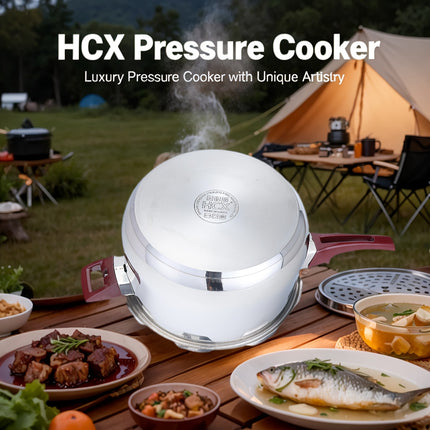 26cm 9L Optional 1600g Triple-Layer Stainless Steel Pressure Cooker for Home and Commercial Use