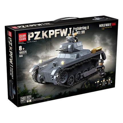 Building Block No.1 Tank Model Assembly Toy
