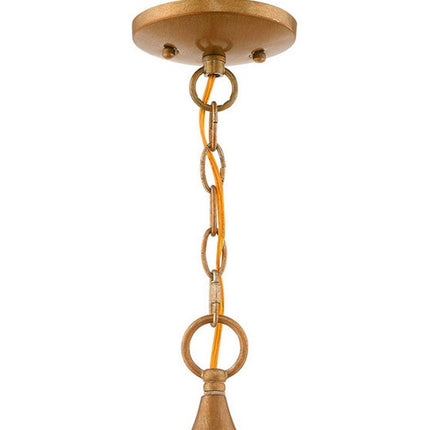 Three Light Dimmable Chandelier With Shades
