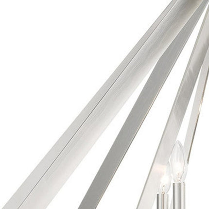 Multi Light Dimmable Chandelier With Shades
