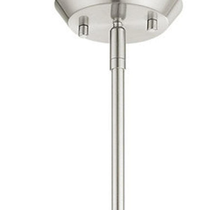 Three Light Dimmable Chandelier With Shades