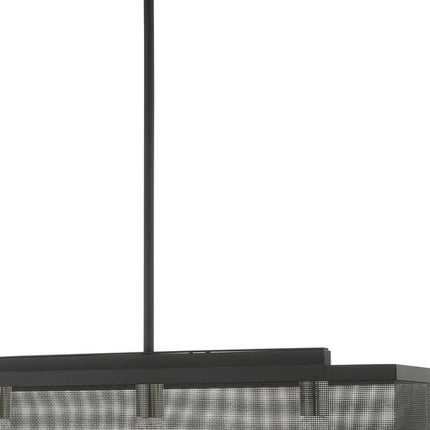 Three Light Dimmable Chandelier With Shades
