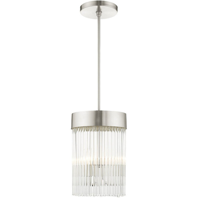 Three Light Dimmable Chandelier With Shades