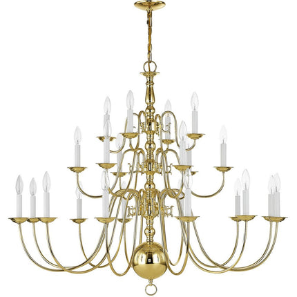 Multi Light Dimmable Chandelier With Shades