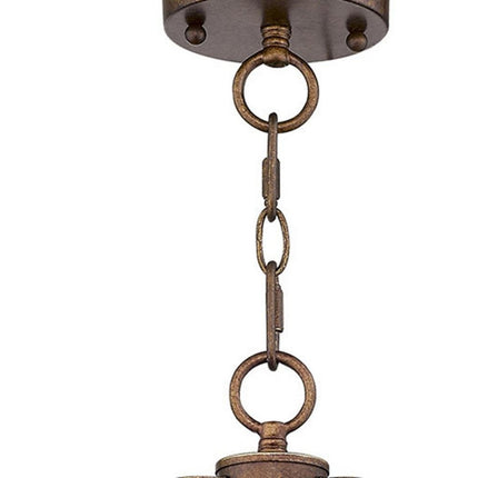 Four Light Dimmable Chandelier With Shades
