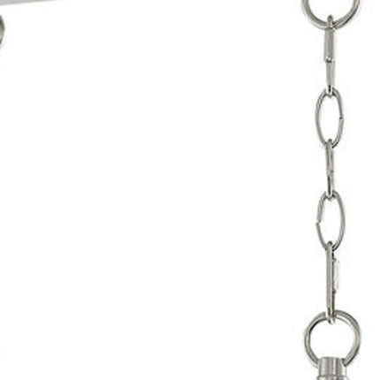 Eight Light Dimmable Chandelier With Shades