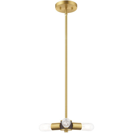 Three Light Dimmable Chandelier With Shades