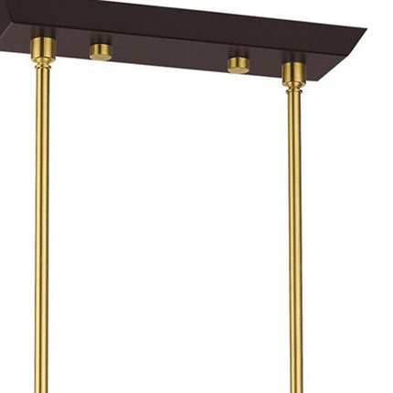Ten Light Dimmable Chandelier With Shades