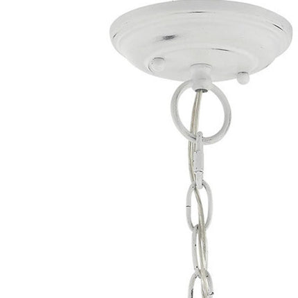 Three Light Dimmable Chandelier With Shades