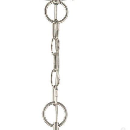 Three Light Dimmable Chandelier With Shades