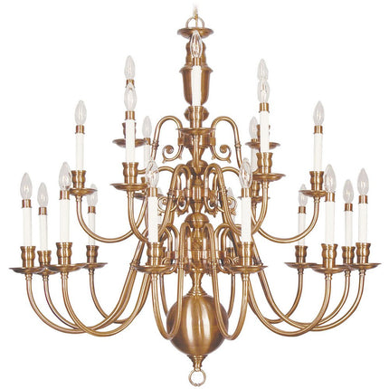 Multi Light Dimmable Chandelier With Shades