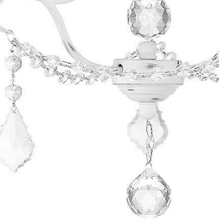 Three Light Dimmable Chandelier With Shades