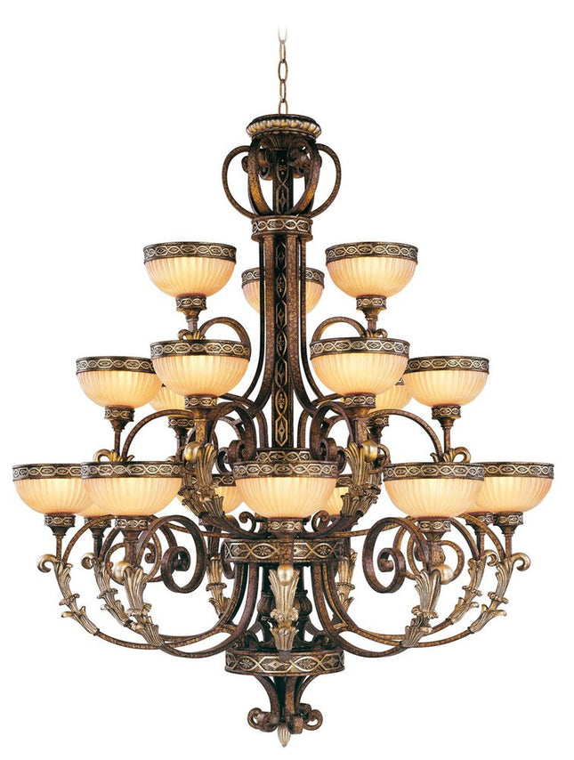 Multi Light Dimmable Chandelier With Shades