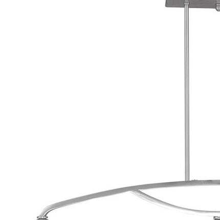 Three Light Dimmable Chandelier With Shades