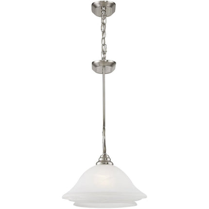 Three Light Dimmable Chandelier With Shades